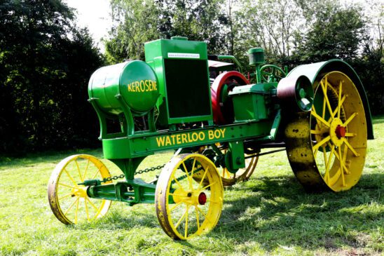 John Deere Waterloo Boy Kerosene Tractor auf dem Historischen Feldtag Nordhorn 2017