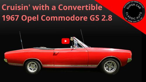 1967 Opel Commodore GS 2.8 Cabriolet Convertible