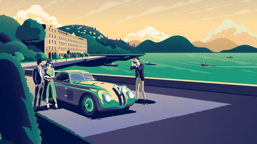CONCORSO D'ELEGANZA VILLA D'ESTE Logo