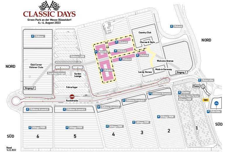 Classic-Days-Gelände-Plan