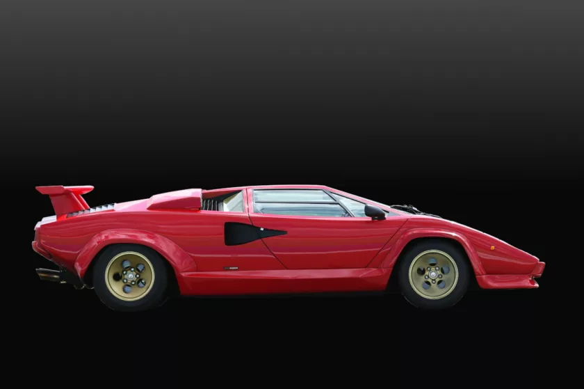 Brussels Auto Show 1 Lamborghini Countach 5000 QV quattrovalvole -photo by Peter Kraaibeek