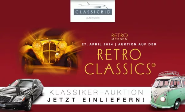 Classicbid-Auktion auf der Retro Classics Stuttgart 1
