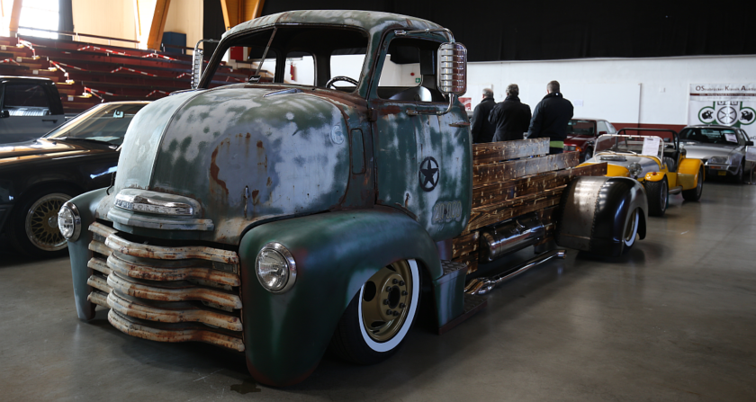 Chevrolet COE Cab over Engine Truck auf den OSNA-Oldies 2022 - Foto Peter Kraaibeek